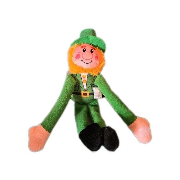 NEW ST PATRICK'S DAY IRISH LEPRECHAUN FABRIC DECORATION OR TREE ORNAMENT - Picture 1 of 3